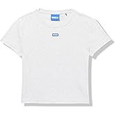 Hugo Womens Box Logo Baby Tee