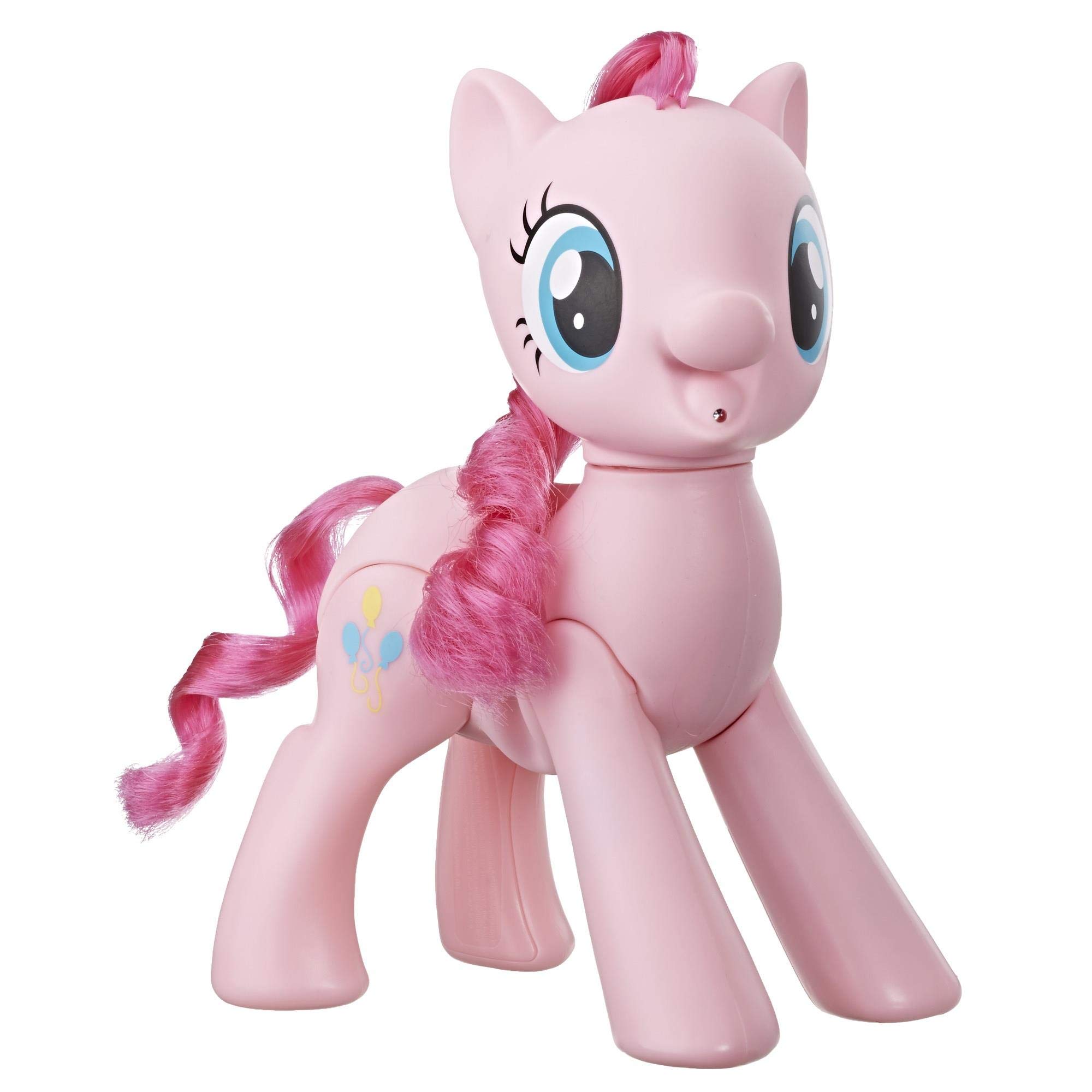 My Little Pony Toy Oh My Giggles Pinkie Pie – 20-Cm Interactive Toy with Sounds and Movement, Kids Aged 3 Years Old and Up