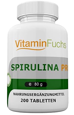 Spirulina Tabletten aus Deutschland. Kontrollierter Anbau mit vielen Mineralstoffen, Spurenelemente und Vitamine - Spirulina 