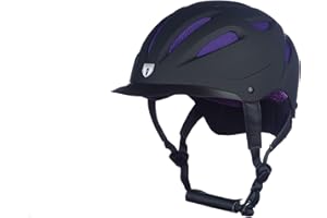 TIPPERARY EQUESTRIAN Horse Riding Helmet - Sportage Hybrid - Lightweight Cooling Horseback Riding Apparel - Adjustable Safety Helmet with Superior Air Flow