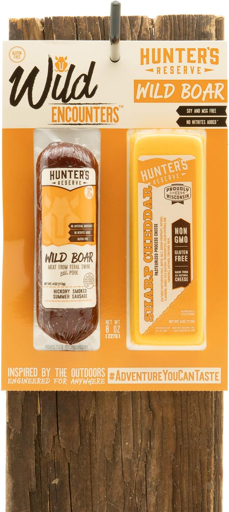 Hunters Reserve Wild Encounters, Wild Boar and Cheddar Cheese, The Ultimate Pairing Of Savory Deliciousness