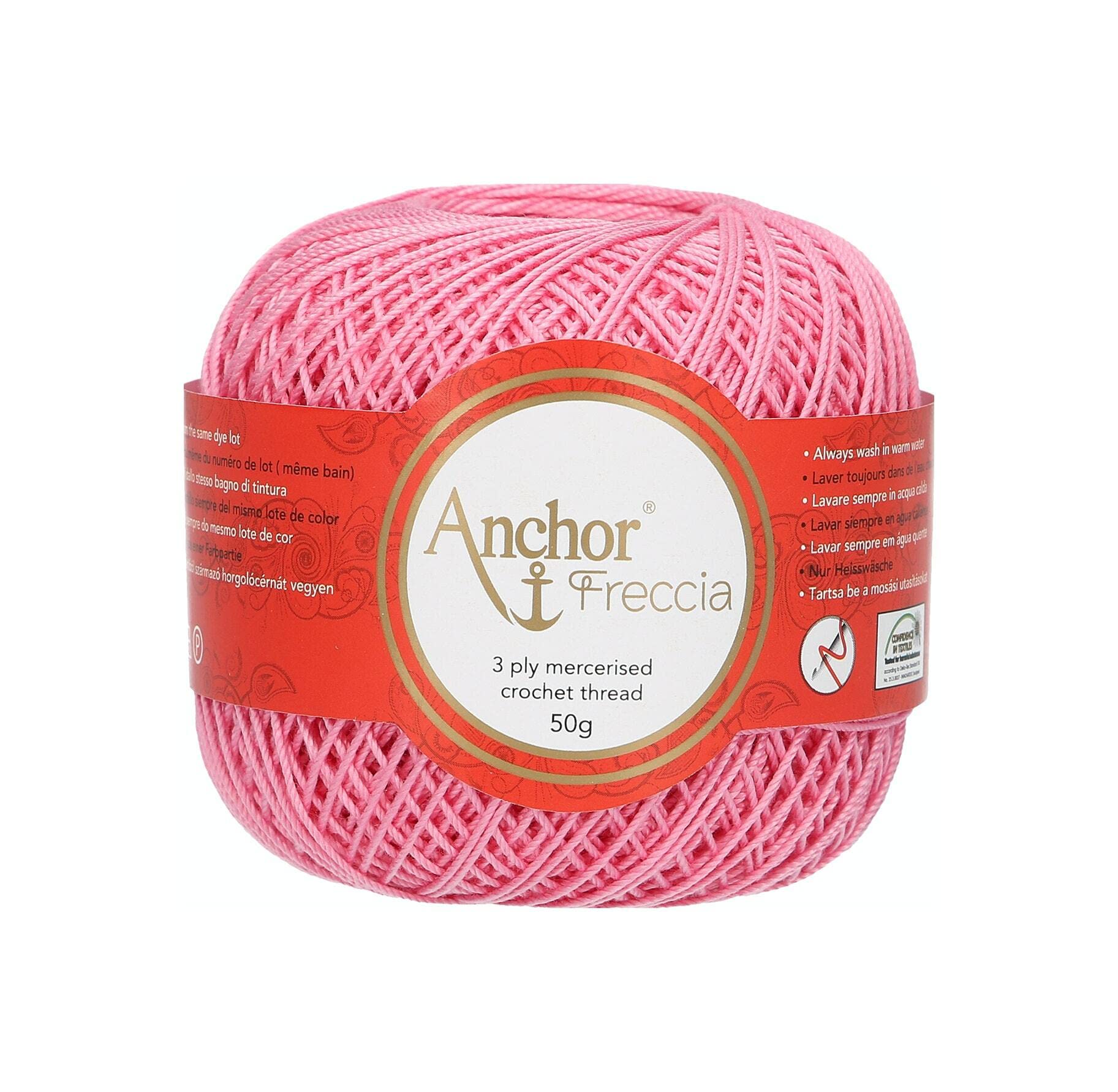 Anchor Freccia, Thickness: 6, Packaging: 50G, Running Length: 175M 75 Crochet Threads — image 1