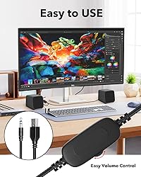 Uakinat Computer Speakers,Computer Speakers for