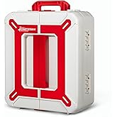 Large First Aid Kit for Business- Plastic Wall Mounted First Aid Box,Hard Case First Aid Kit, Emergency Kit for Car,Home,Offices - 408 Piece