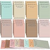 32 Pads Mental Health Sticky Notes Bulk 3 x 4 Inch Inspirational Sticky Note Pads with Lines Sayings Positive Affirmation Notepads Psychology Gifts for Teachers Coworkers Home Office Supplies(Classic)