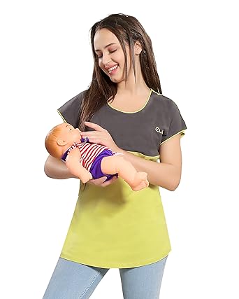 AV2 Womens Cotton Feeding Nursing and Maternity Top
