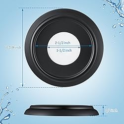 Enhon Metal Tub Spout Cover Ring, Bathroom Faucet