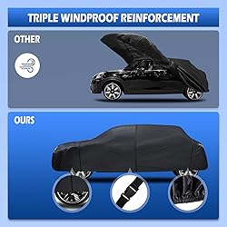 6 Layers Car Cover Waterproof All Weather for
