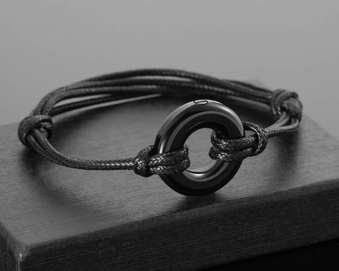 Jovivi Memorial Urns Bracelet for Ashes Keepsake Circle of life Urn Eternity Bracelet Cremation Jewellery Women Men - Image 4