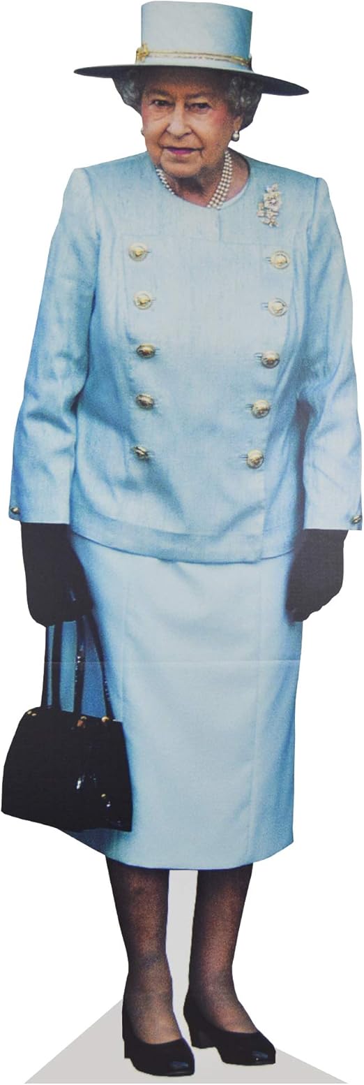 Lifesize Queen Elizabeth Cardboard Cutout Fun Decoration