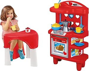 Unogiochi 1564 Bialetti - Mesa pequeña con Juego de Cocina ...