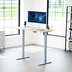 VIVO Electric 55 x 28 in Standing Desk, Memory