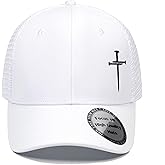 Christian Hats for Men Women,Jesus 3 Nail Cross Hat Christian Religious Gifts for Birthday/Christmas