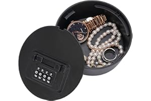 Key Lock Box,Security Storage Container - Key Lock Box Stash Safe Container | for Money Cash Jewelry Valuables Home Office Tr