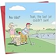 Twizler Funny Card Golfer – Blank Card - Funny Card Birthday – Humorous Birthday Cards – Funny Birthday Card Men – Funny Birthday Card Women – Anniversary Card – Retirement Card – Fathers Day Card