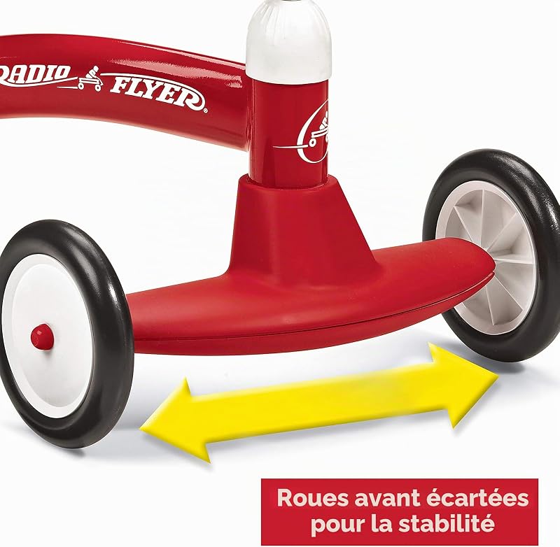 Draisienne Rouge pour Tout-Petits de 1 à 3 Ans