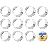 2 Inch Mini Circle Round Cookie Cutters for Cookies &amp; Crafts - (12 count) | The Cookie Cutter Shop - Tin Plated Steel Baking Cookie Cutter - Made in the USA