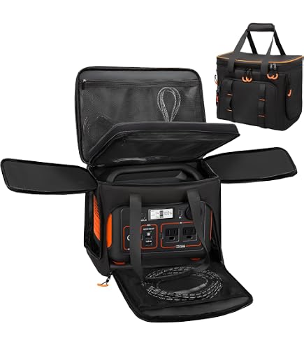 Amazon.com: OCXLLEATLY Portable Power Station Carrying Storage Bag