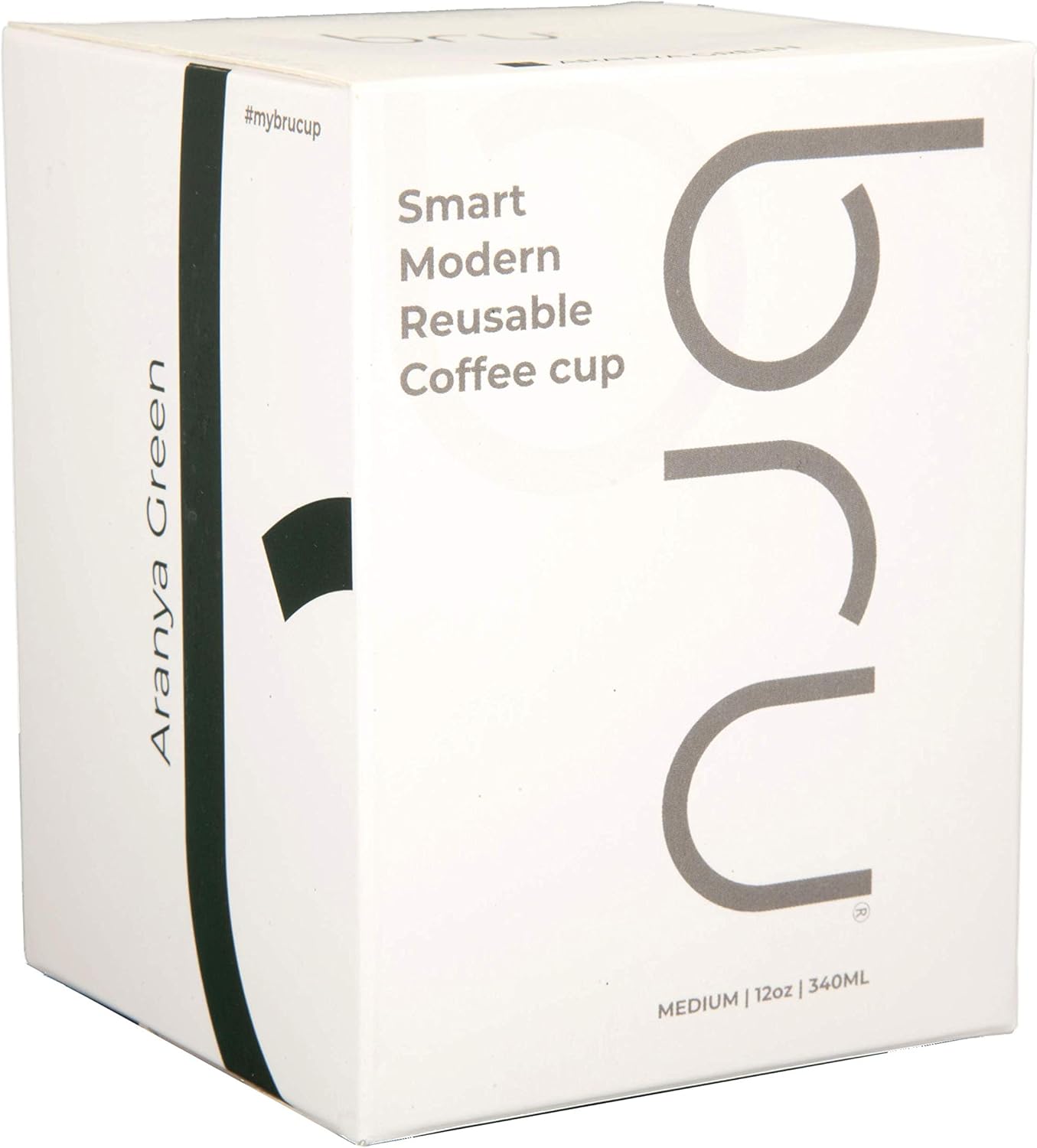 bru Reusable Coffee Cup, Aranya Green - Image 4