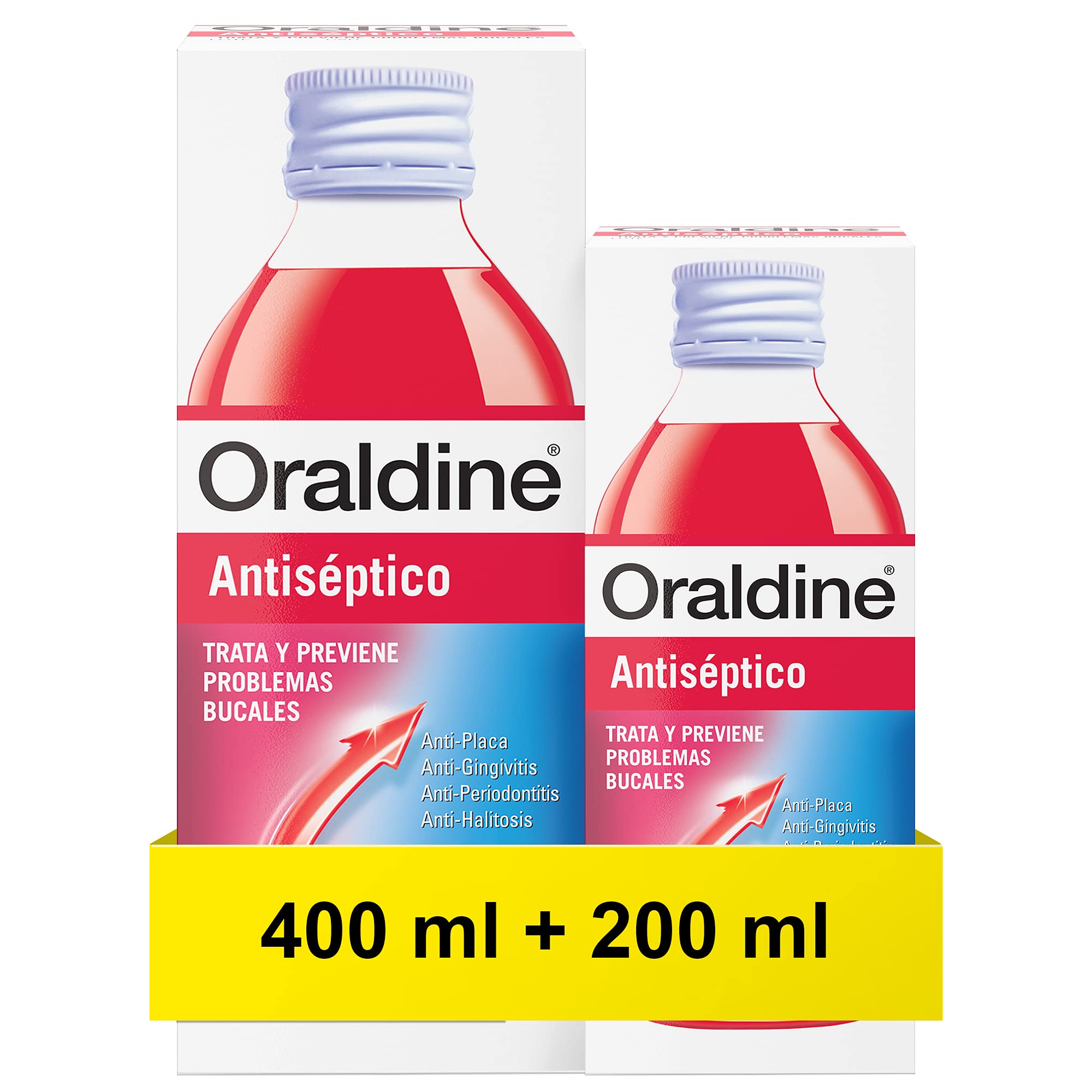 ORALDINE Antiseptic 400ml+200ml