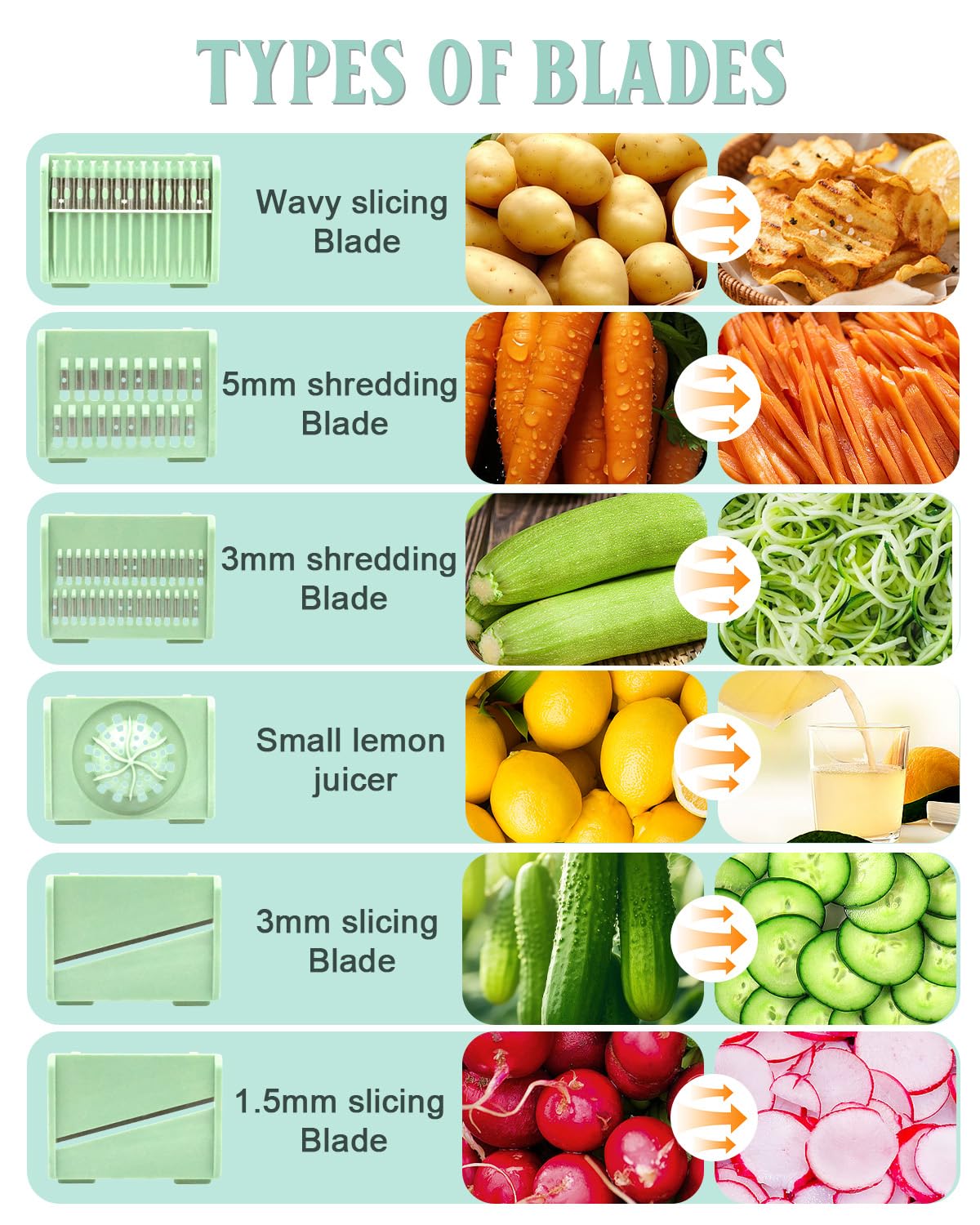 VVAKAM 5.3QT Salad Spinner Large,Stainless Steel Lettuce Spinner,Fruit Vegetables Wash Bowl with 5 Blade Slicer,Egg Yolk Strainer Slicer Shredder,Kitchen Colander for Salad Make and Food Washing