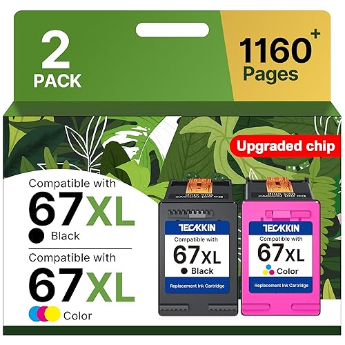 Ink Cartridge Replacement For HP Ink 67 67XL Black Color - View #2