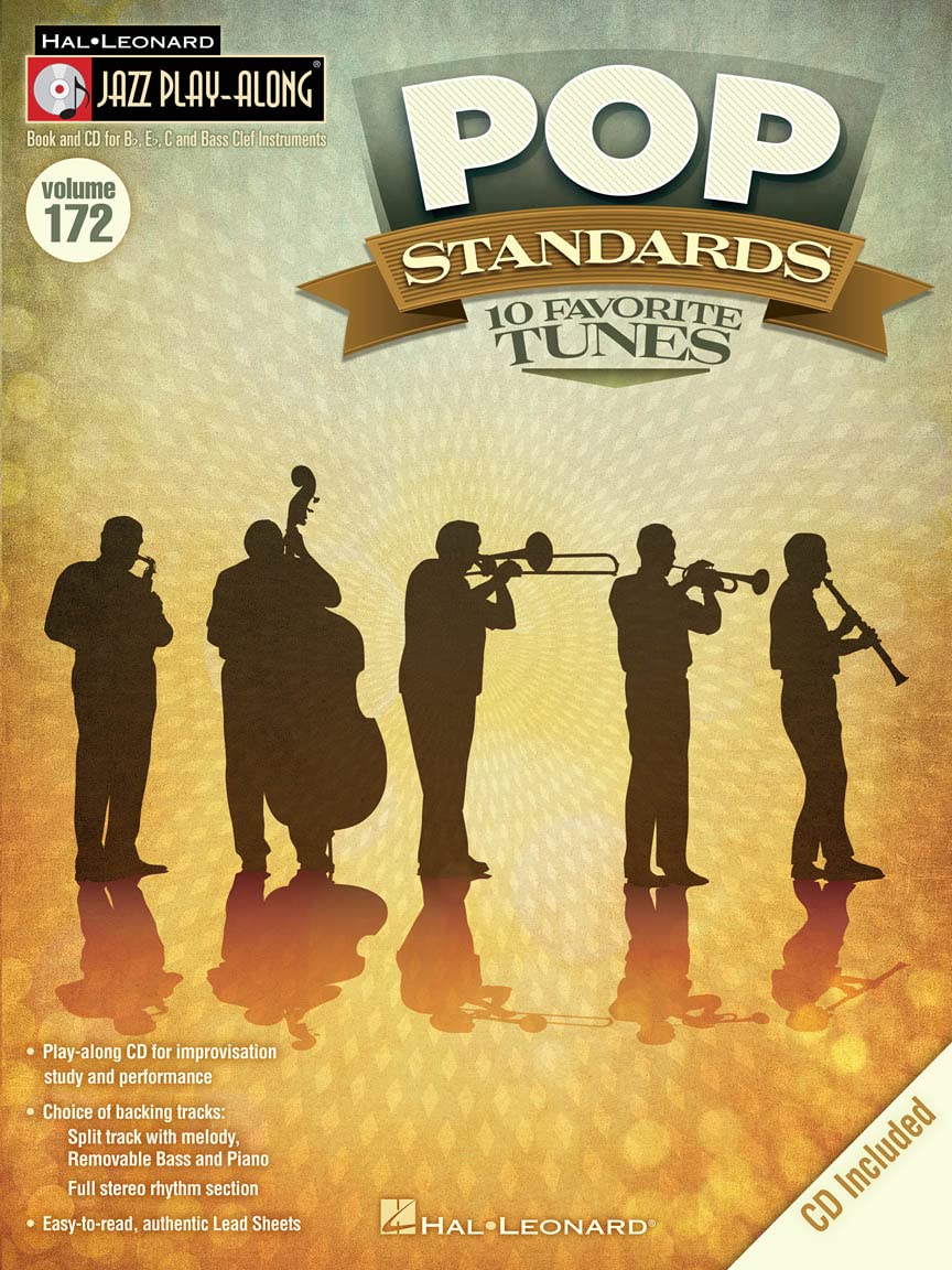 Jazz Play-Along Volume 172: Pop Standards - 10 Favorite Tunes
