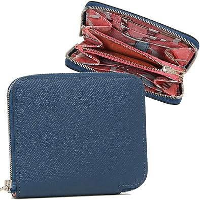 Amazon エルメス コインケース メンズ レディース エプソン シルクイン Hermes H Ck Aj ブルー 並行輸入品 Hermes エルメス 小銭入れ
