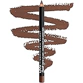 NYX PROFESSIONAL MAKEUP Suede Matte Lip Liner, Velvety-Smooth, Long-Lasting Formula For A Defined Lip Makeup Look - Maison (Brown)