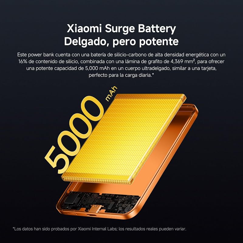 Power Bank Magnético Ultrafino 5000mAh 15W Compatível com MagSafe para iPhone Ultra-fino e bateria externa leve com carregamento sem fios, compatível com iPhone 17/16/15/14/13/12, Gletscher Silber