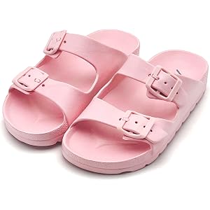 Cloud Slides for Kids,Boys Girls Shower Slippers Bathroom Pool Sandals,Toddler Home House Open Toe Comfy Thick Sole Slippers,