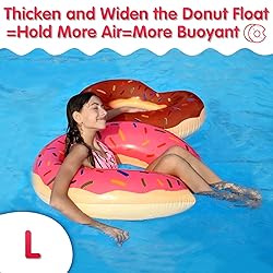 DMAR Donut Pool Floats Donut Pool Floatie Donut