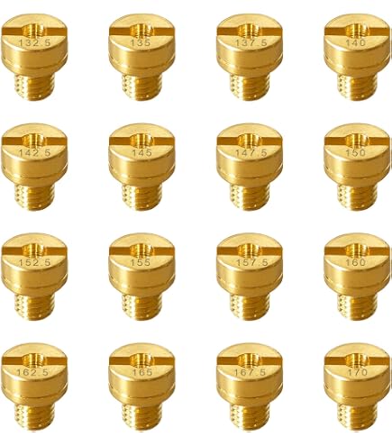 Amazon.com: Generic (12pcs / pack) for Mikuni Carburetor Pilot Jet