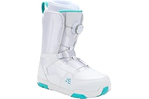 5th Element Lace Up and Dial Snowboard Boots for Women-Compatible with Strap Snowboard Bindings with Waterproof Liners-All Mountain Snowboarding Womens Sizes