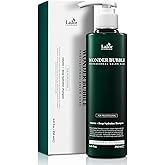 LA'DOR LADOR Wonder Bubble Volumizing Anti Frizz Moisture Shampoo for Dry Hair w/ 8 Peptides, Keratin, Sacran, Hyaluronic Acid, Urea for Fine Damaged Frizzy Curly Hair - Paraben Free 8.5 Fl Oz Korea