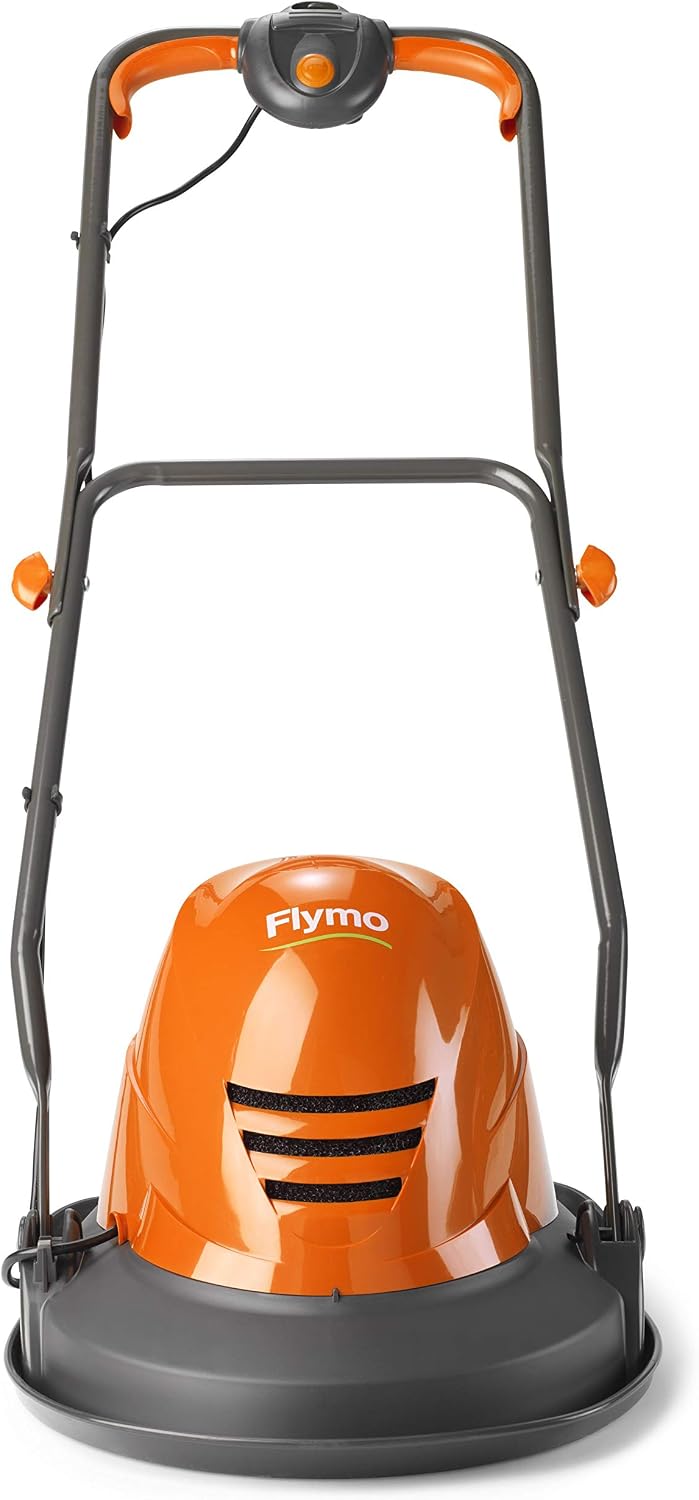 Flymo Turbo Lite 260 Electric Hover Lawn Mower, 1400 W, 26 cm Cutting Width, Orange - Image 4