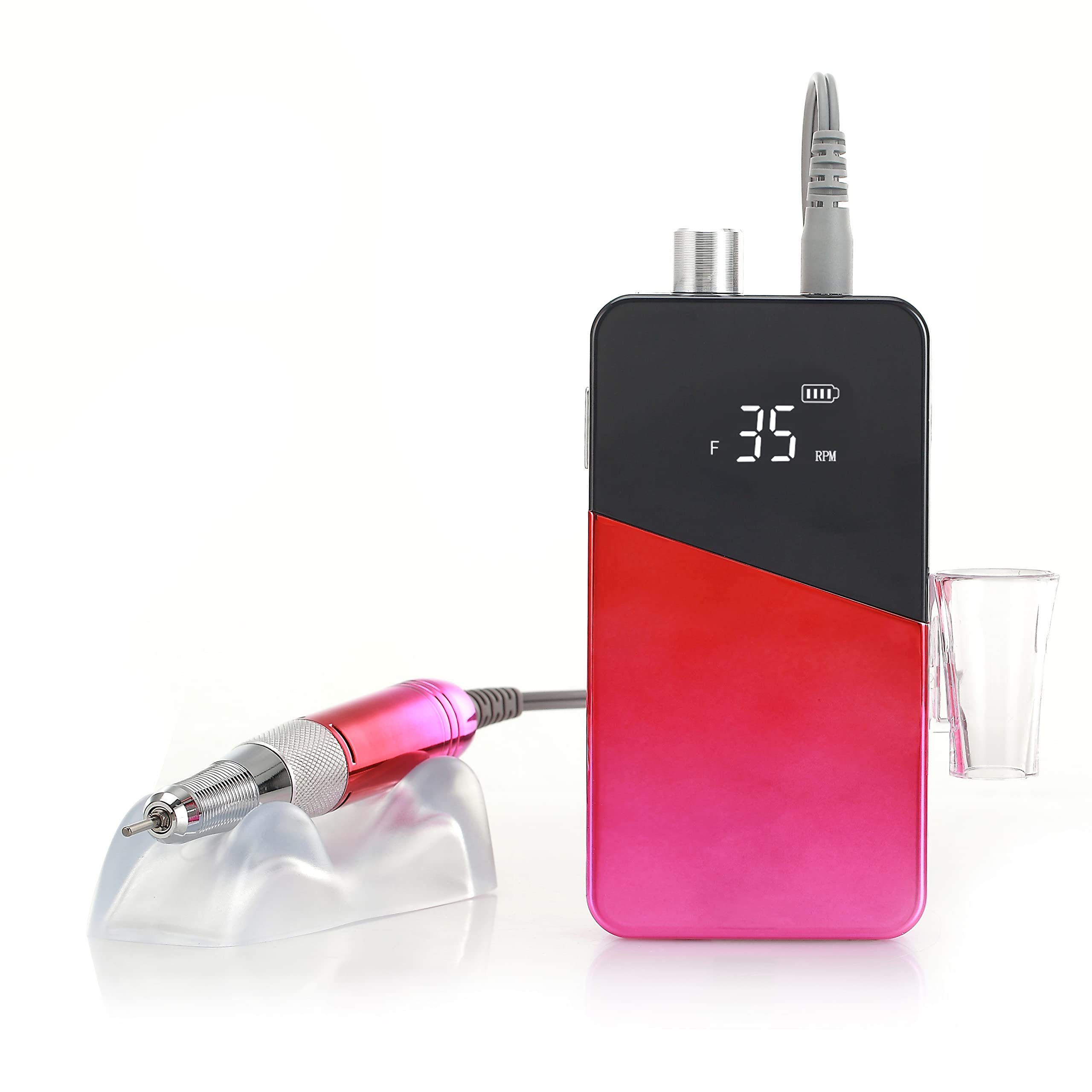 PinkBoss 電動ネイルマシン ポータブルネイルドリル RPM35000 (ピンク)商品画像