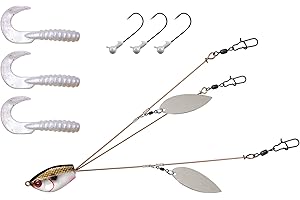 Yum Lures Yumbrella Ul Flash Mob 3-Wire