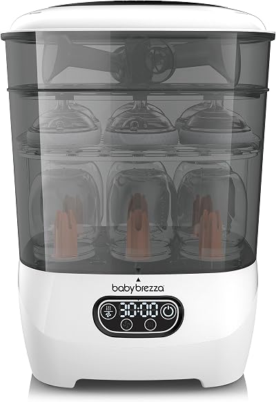 Baby Brezza Advanced Bottle Sterilizer and Dryer 8 Bottles Large Capacity