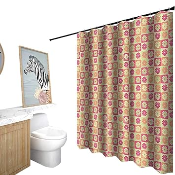 Amazon Com Shower Curtains Longer Than 72 Inches Floral Abstract