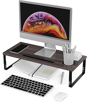desktop computer with printer