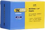 Tacwise 0310 Type 90 35mm Galvanised Narrow Crown Staples Pack 5000