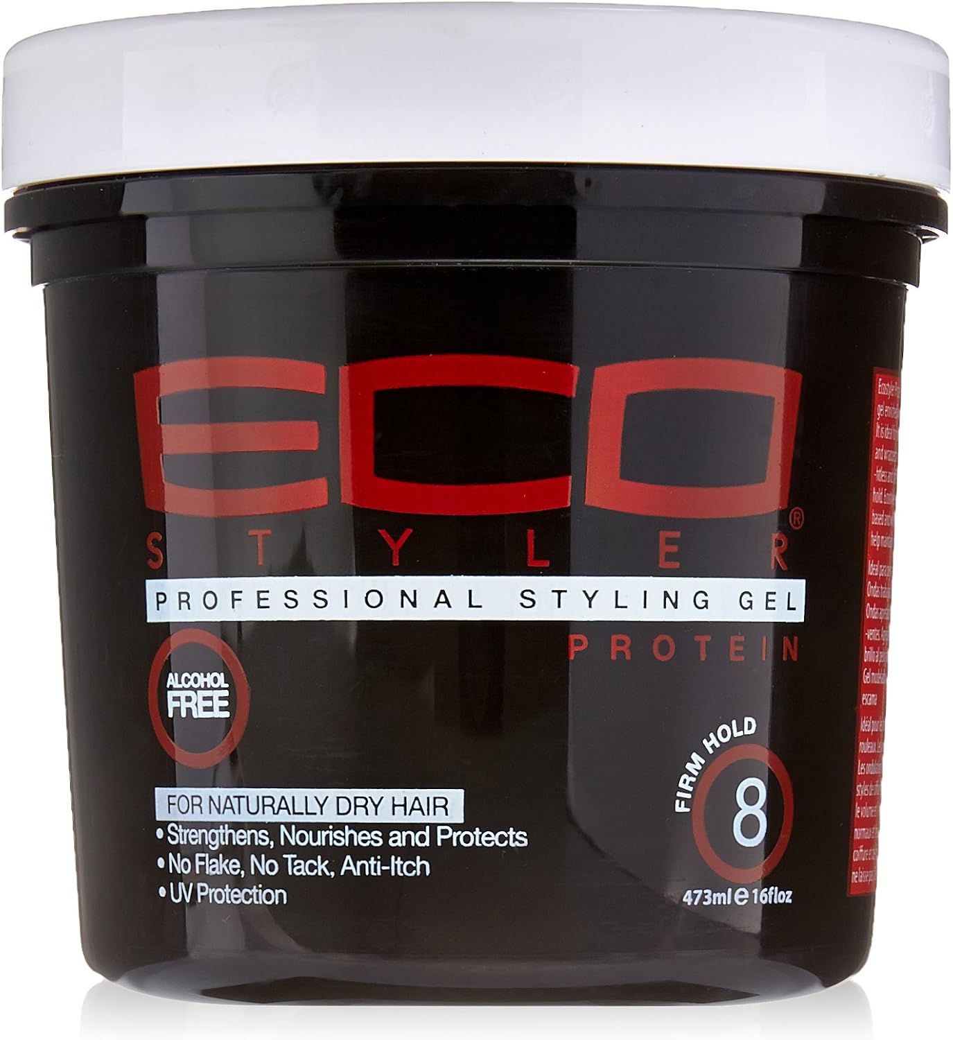 Eco Styler Styling Gel 473 ml Protein Black + Red Jar Amazon.co.uk Beauty