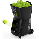 PUSUN｜PT-Smart Pro Internal Oscillation Tennis Ball Machine: App with 12 Built-in Training Modes, 28-Pt Custom Drills,75MPH, 5H,32.6lb Portable for Tennis &amp; Padel,Training, Practice,Beginners to Pros
