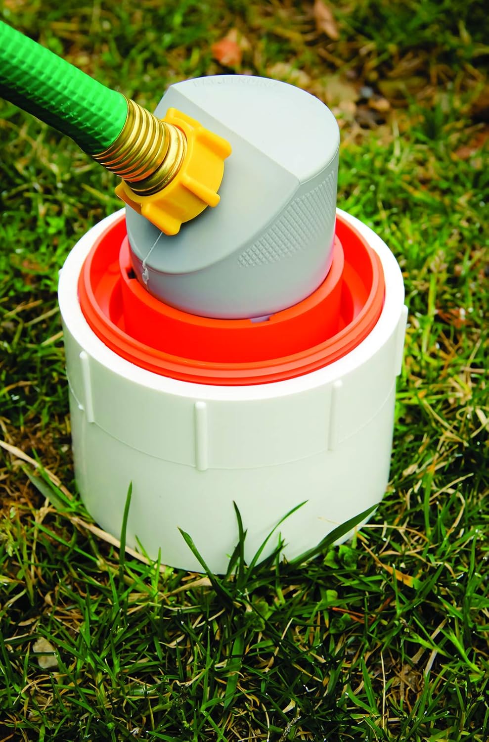 Water Hoses & Fittings Connects To Water Hose To Drain Gray Water Tank