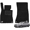 WENNEBIRD Superior Carpet Front Row Floor Mats for 2014-2020 Mercedes-Benz S-Class Sedan (W222), 0.6 Inch Thickness Rugs, Premium All Weather Anti-Slip Waterproof Floor Liners - 2pc