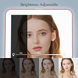 FUNTOUCH Rechargeable Makeup Vanity Mirror 72 LED 3 Color Lights USB view 4