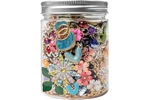 SMUOBT Mystery Jewelry Jar Bundle - 40-45 Piece Surprise Jewelry Box for Women,Gift Set (Necklace, Earrings, Rings,Kracelet,K
