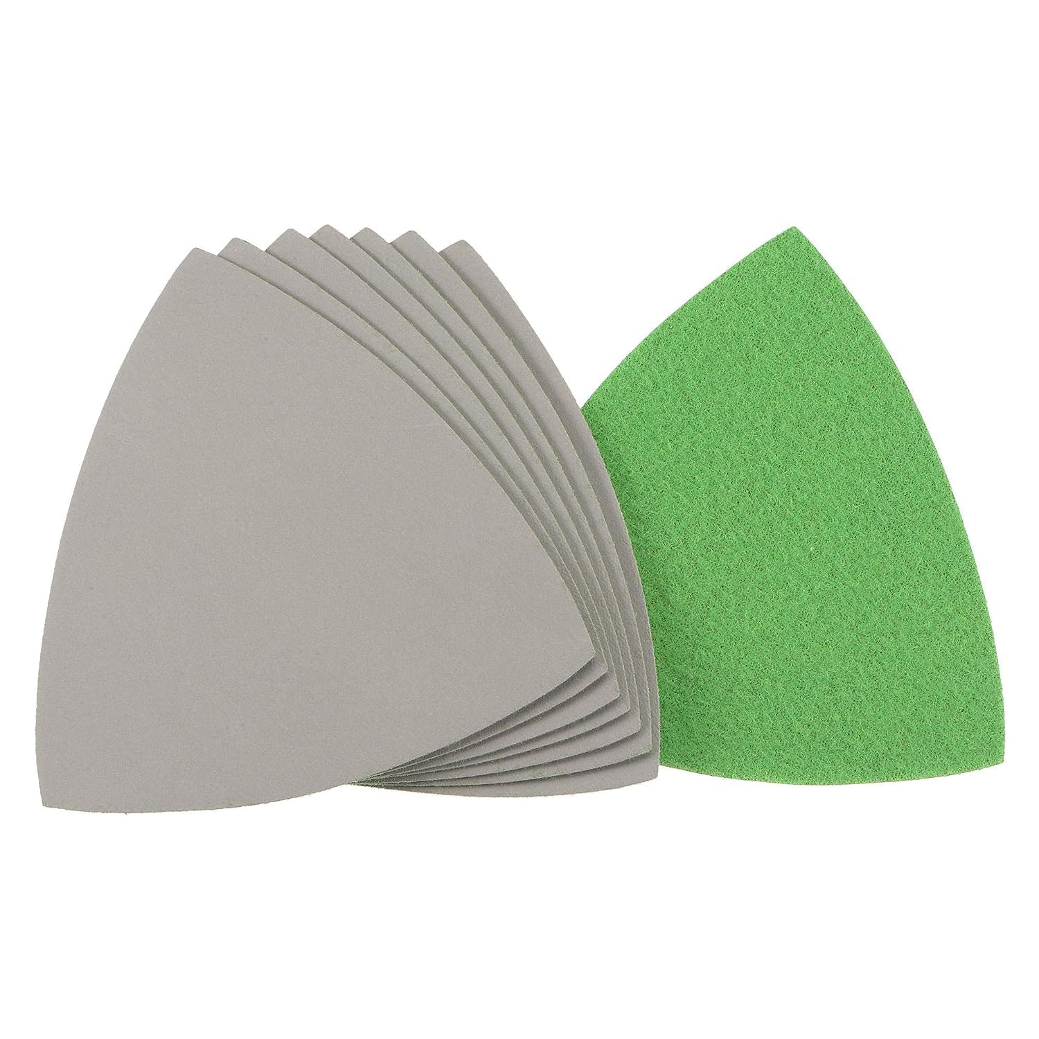 TA-VIGOR 8Pcs 3000 Grit Triangular Sandpaper, 90mm Hook and Loop Sanding Pad Fit 3-1/2 Oscillating Multi-Tool, Electrostatic Sand Planting Sanding Paper Silicon Carbide for Wet and Dry Use
