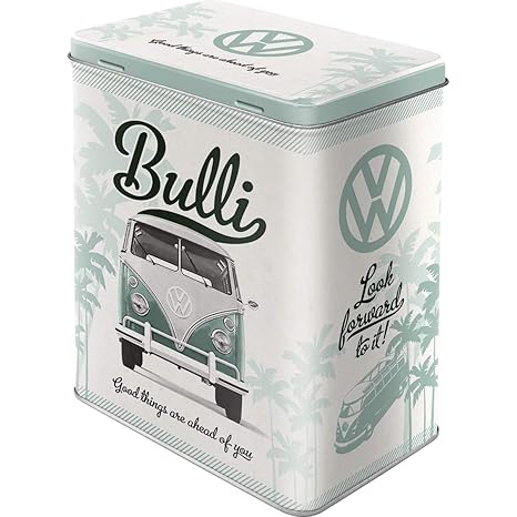 Nostalgic-Art 30134 Volkswagen - VW Bulli - Good things are ahead of you, Vorratsdose L